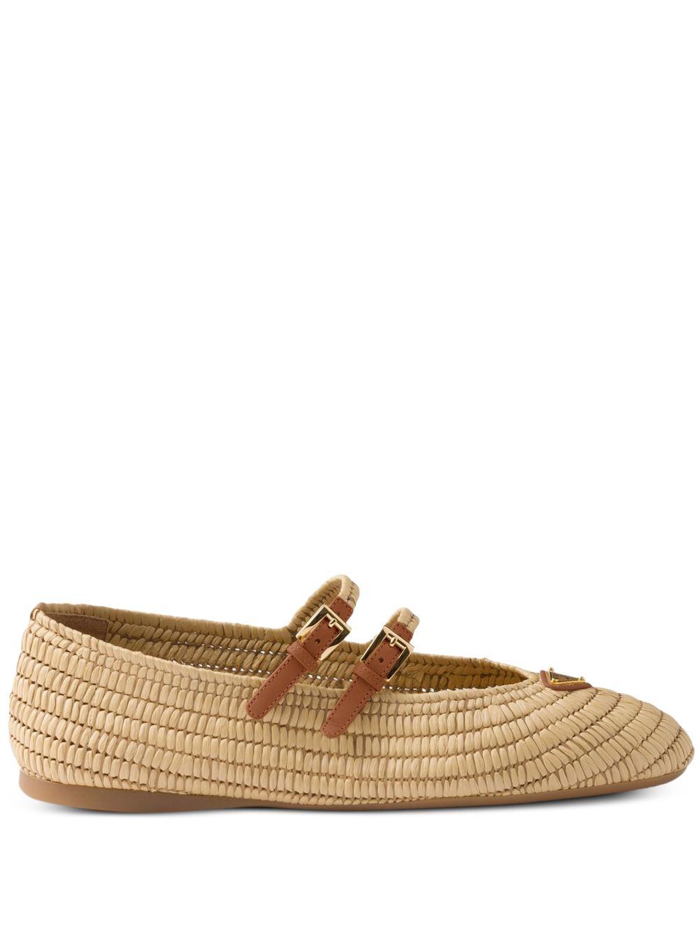 Crochet ballerinas 1F927N2ACS F-005F0P9G PRADA 