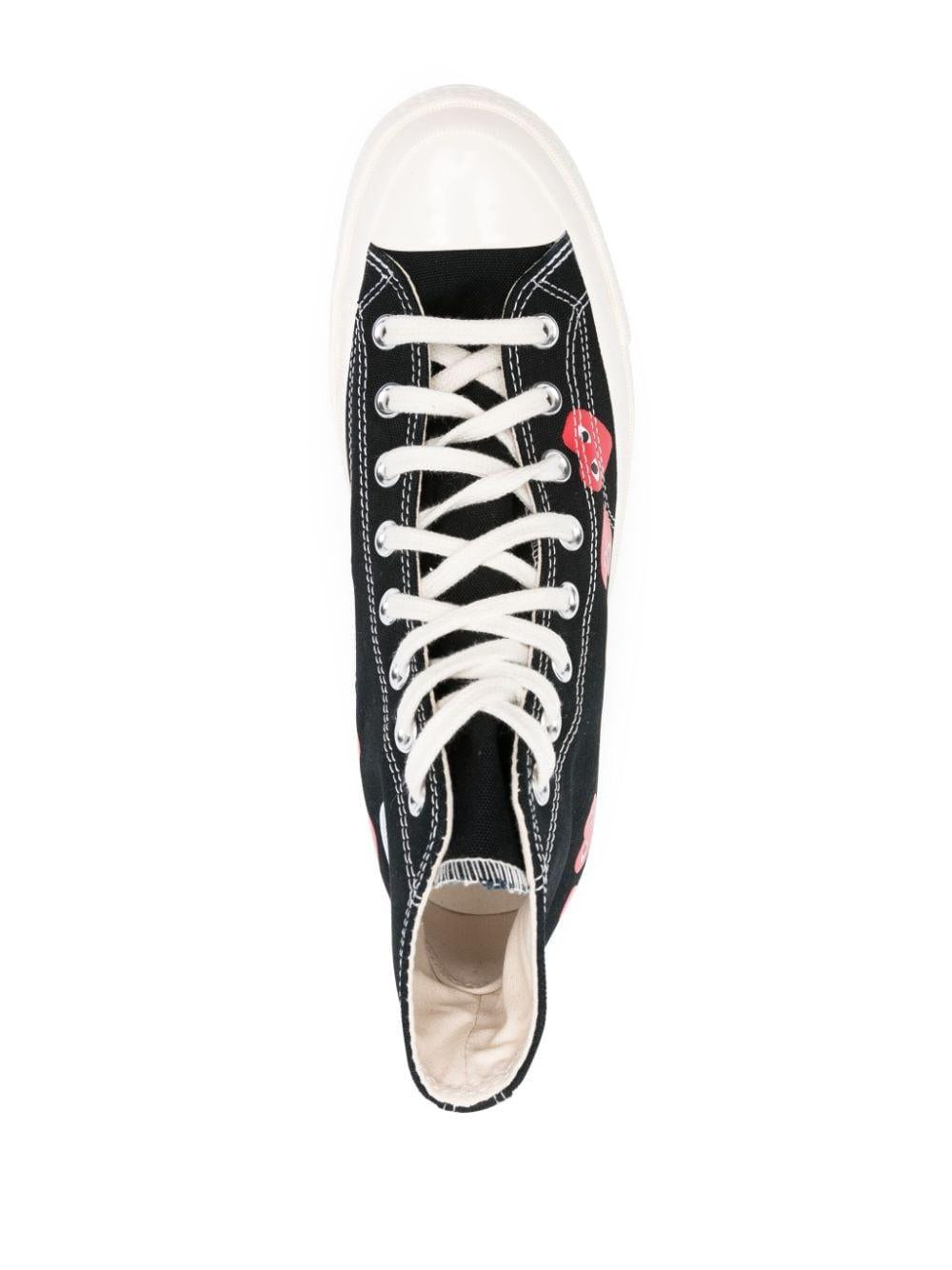 Chuck 70 sneakers AZK127 BLACK COMME des GARÇONS PLAY x Converse 