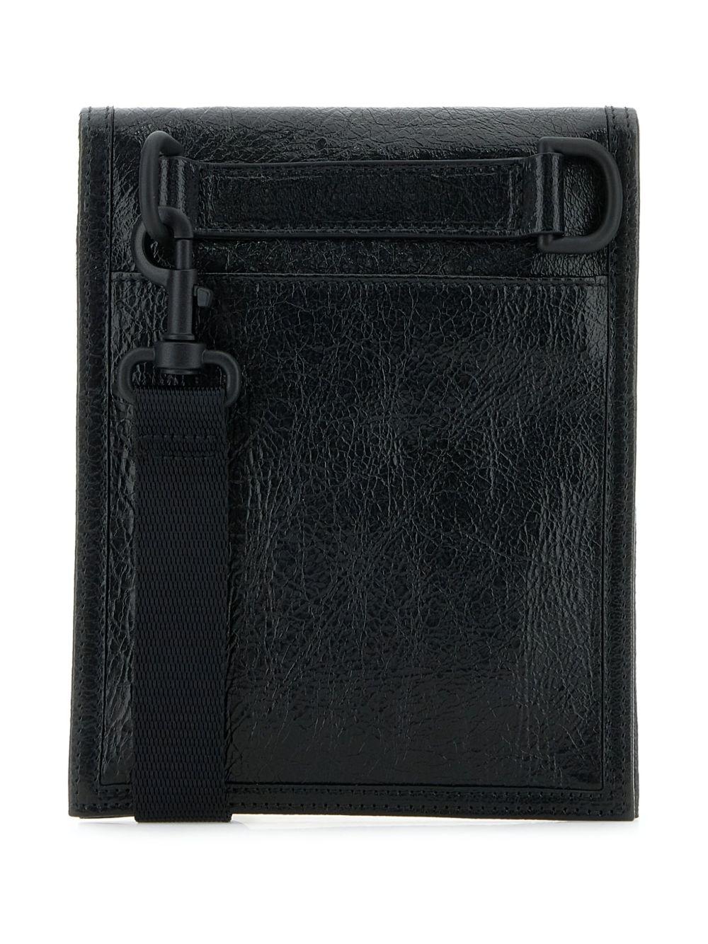 Men's Explorer Pouch With Strap Small 655982 1VG7X1090 BALENCIAGA 
