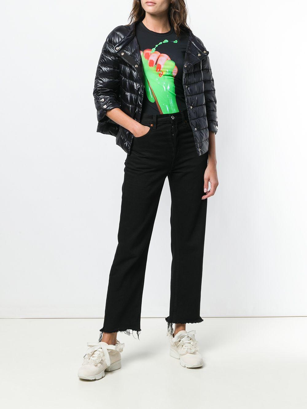 Short cropped sleeve jacket PI0613DIC 12017Z9300 HERNO 