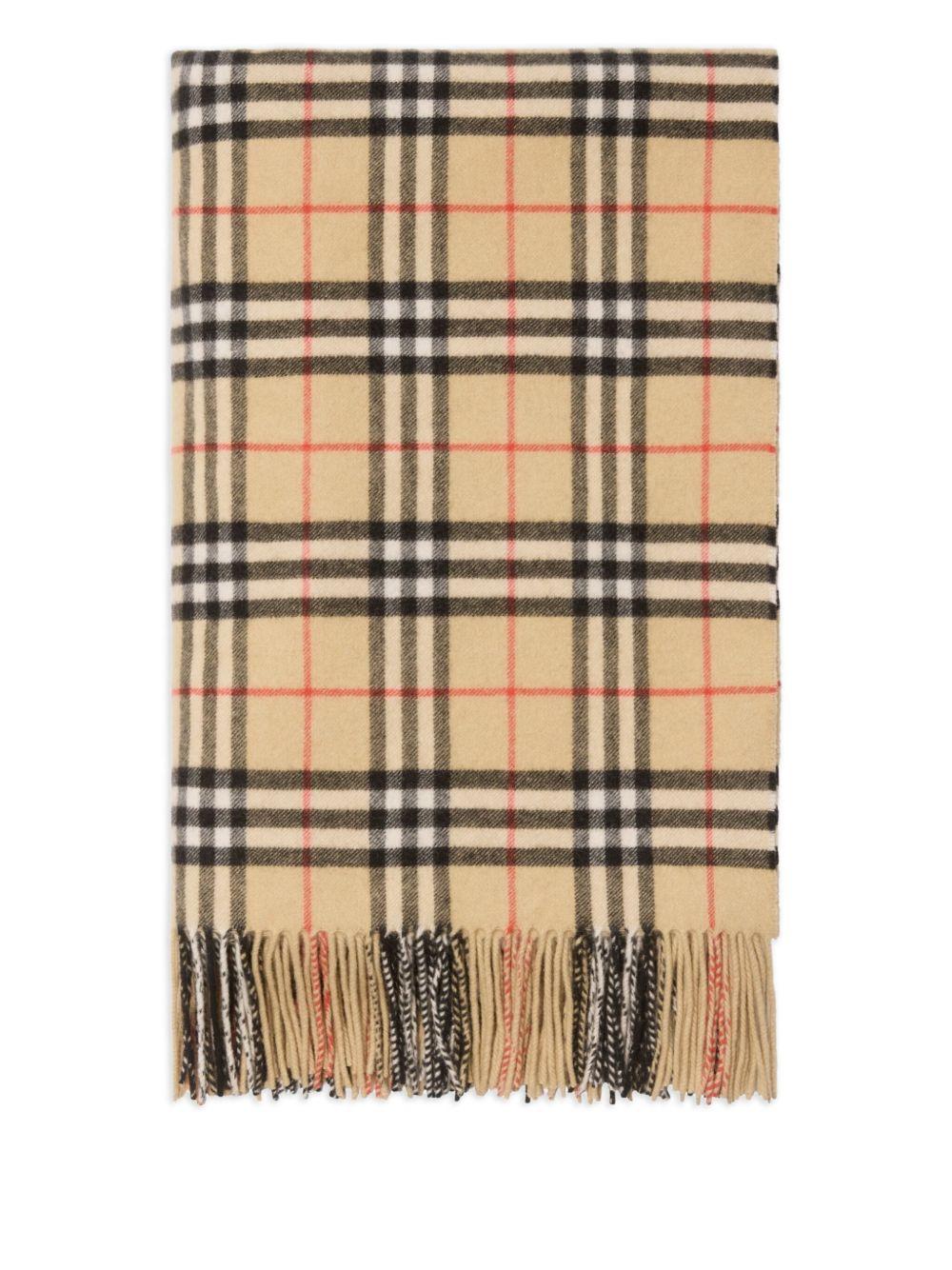 rectangular-shape blanket 8119480 B9368 BURBERRY 