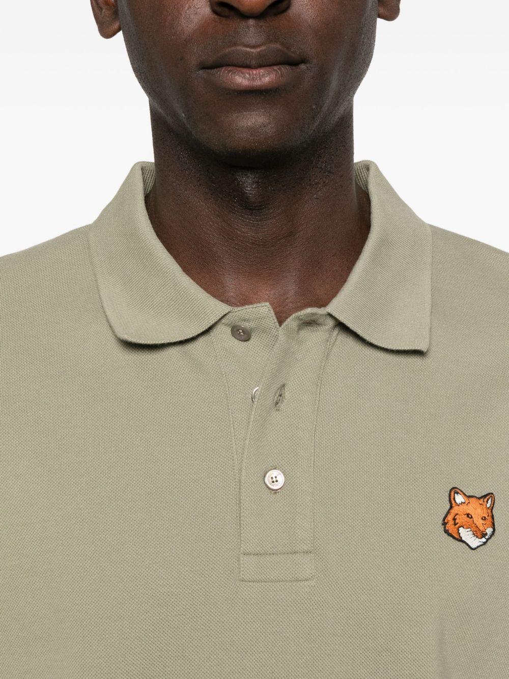 "Fox Head" polo shirt PM00209KP0002 P131 MAISON KITSUNÉ 