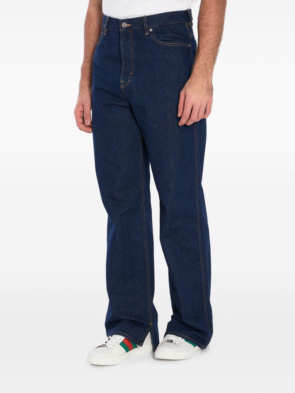 High-wait wide-leg jeans<BR/><BR/><BR/> 815629 XDC6V4759 GUCCI 
