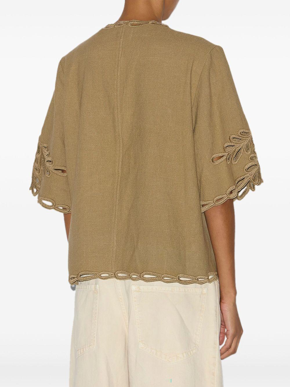 Shana blouse<BR/><BR/><BR/> HT0586FA C1J12E67LK MARANT ÉTOILE 