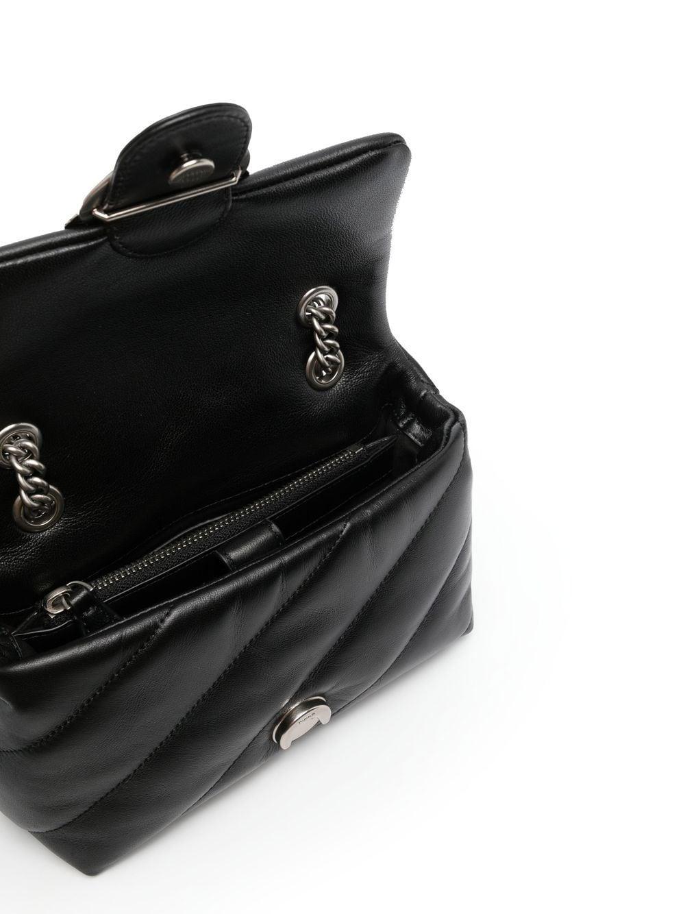 Love Baby Puff leather crossbody bag<BR/><BR/> 100039 A0F2Z99O PINKO 