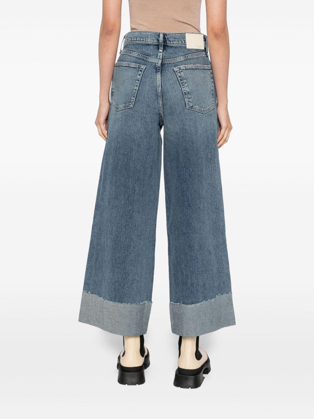 Ankle-length jeans with turn-ups WDD25S2993VSCA ATLANTIC RAG & BONE 
