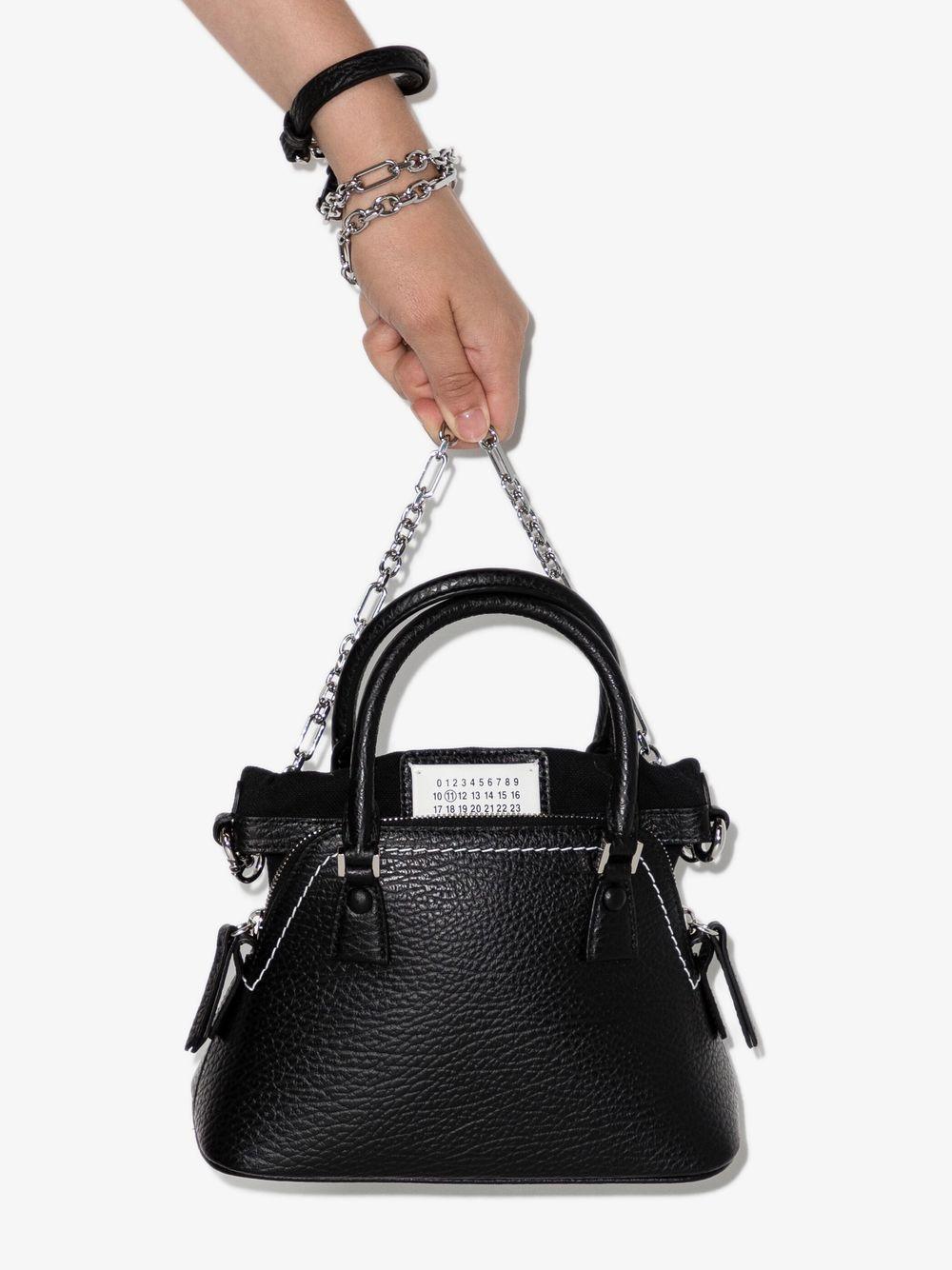 micro 5AC Classique top-handle bag<BR/><BR/><BR/> S56WG0081 P4455T8013 MAISON MARGIELA 