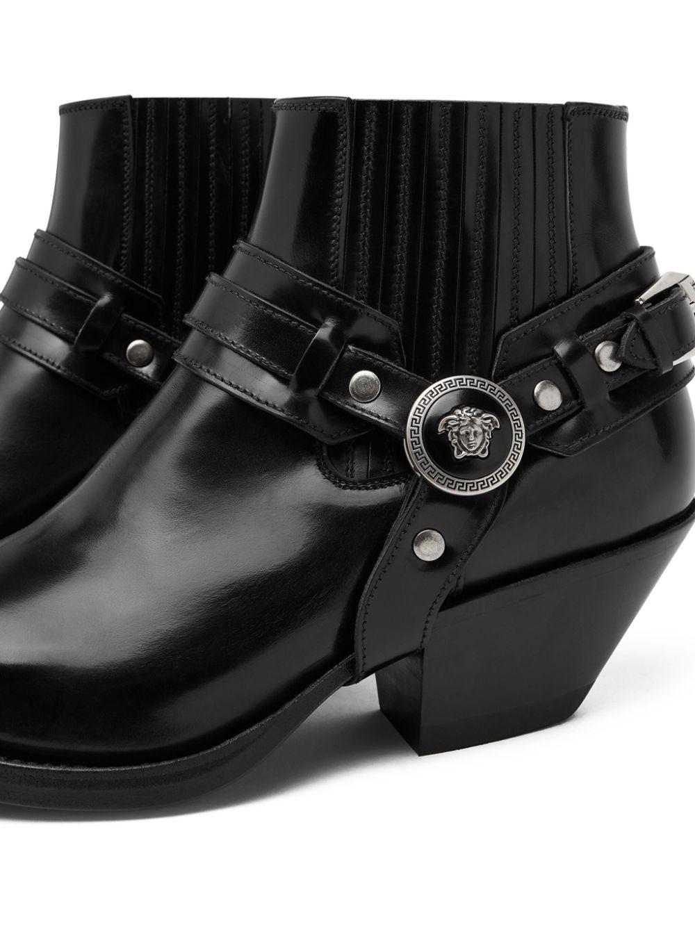 Medusa ankle boots<BR/><BR/> 1017195 1A121531B00I VERSACE 