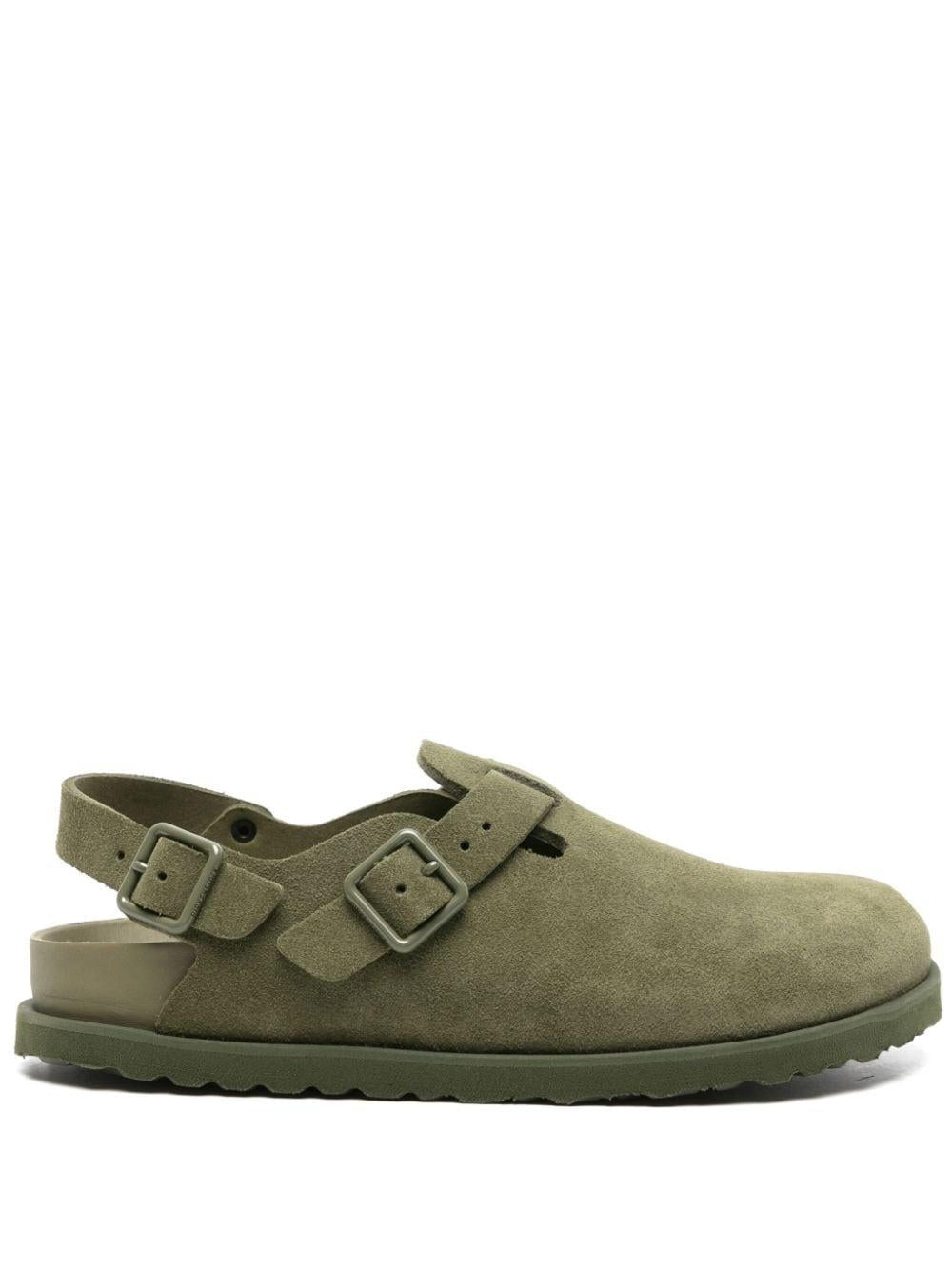 1774 IV Tokio suede mules<BR/><BR/><BR/> 1026672 GREEN BIRKENSTOCK 1774 