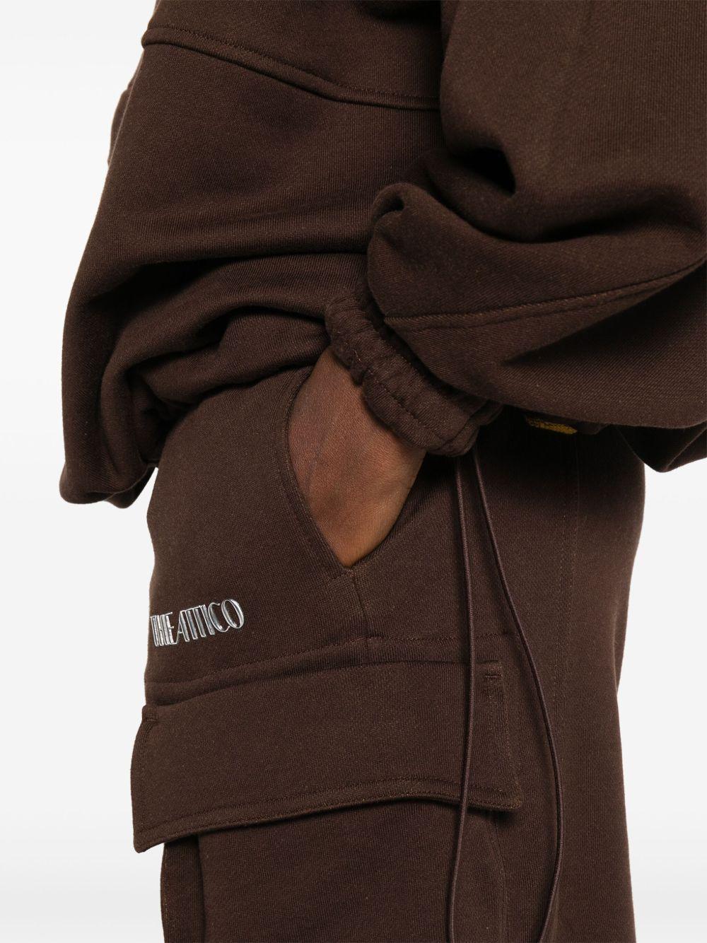"Fern'' mauve fade long pants 251WCP00260 JJF007AA204 THE ATTICO 
