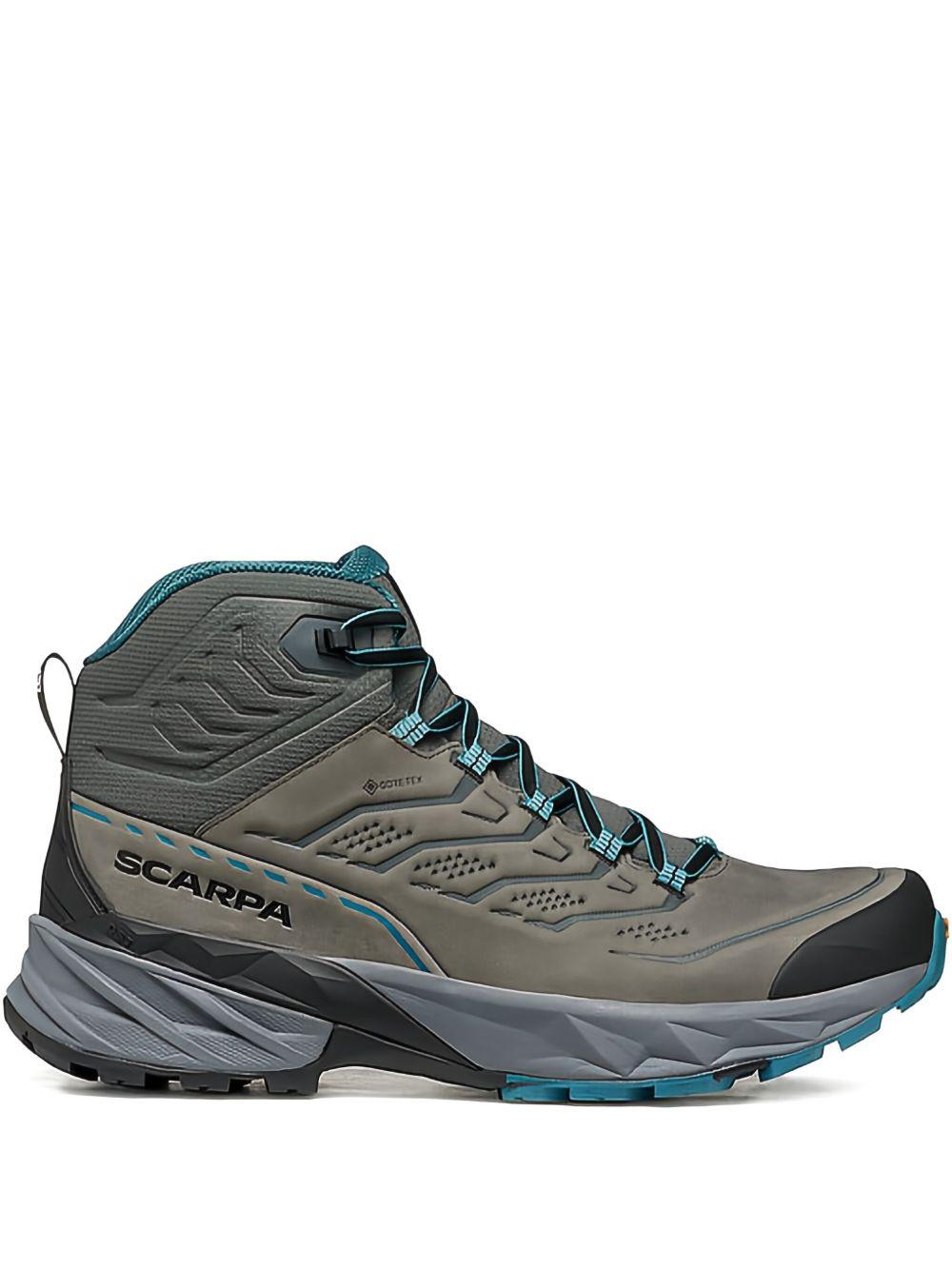RUSH 2 PRO MID GTX SNEAKERS<BR/> 63134-200 TITANIUM-OCEAN SCARPA 
