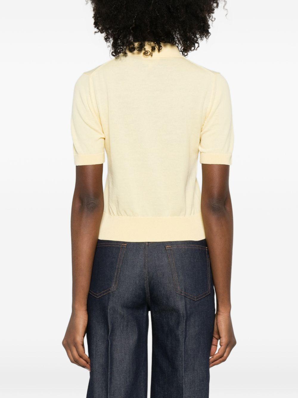 logo-detail polo top COEZJ F23479DAB A.P.C. 