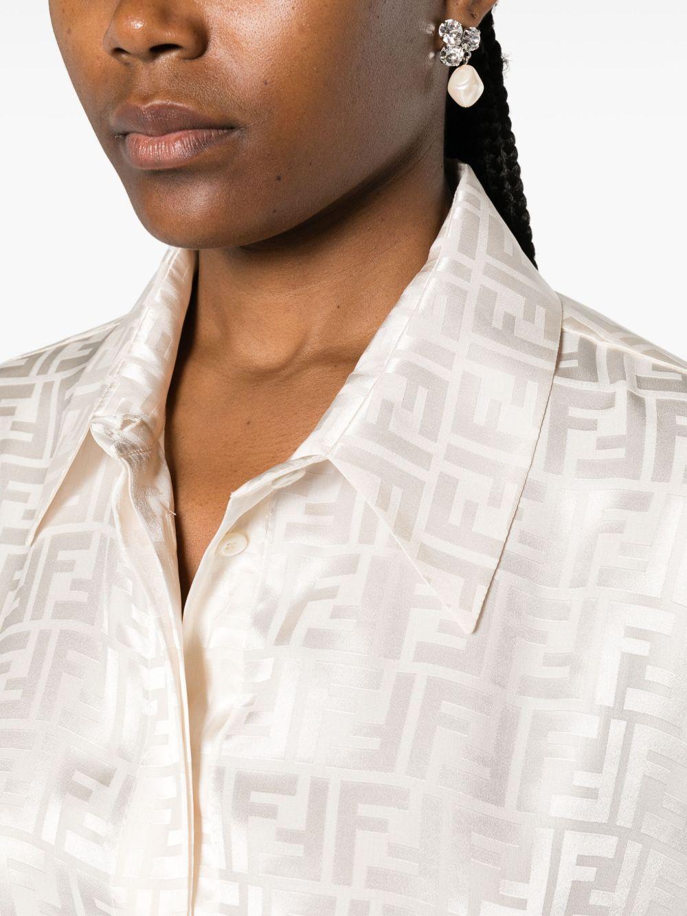 FF silk shirt FS8140 AJ0ZF1M2A FENDI 