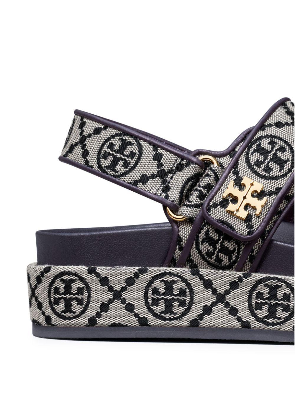Kira Sport monogram sandals<BR/><BR/><BR/> 155154 430 TORY BURCH 