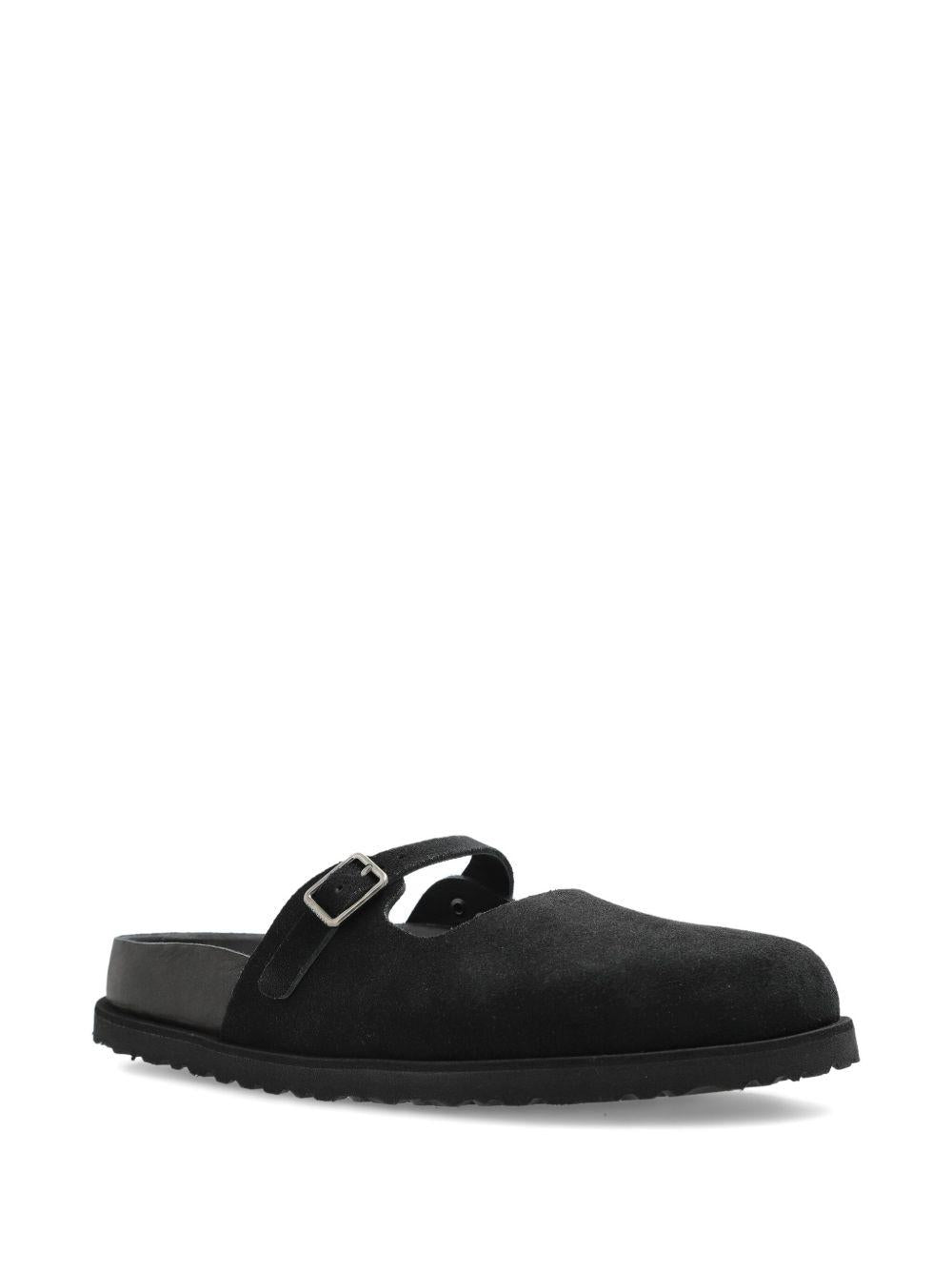 BIRKENSTOCK 1774 x BECOMES BERLIN<BR/>1774 Maria Suede sandals 1031993 BLACK BIRKENSTOCK 1774 