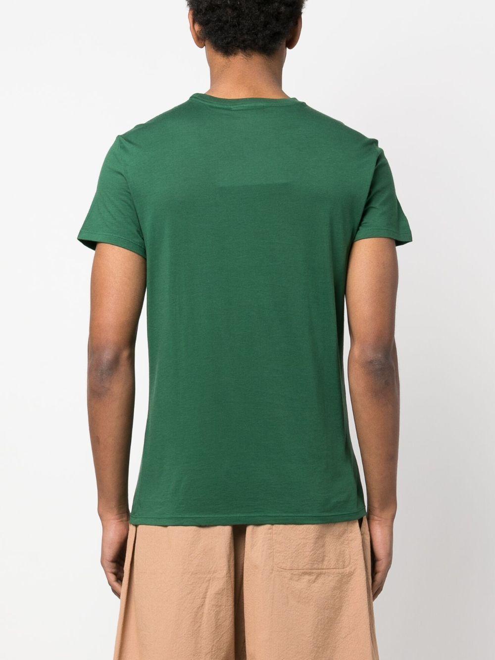 Logo-patch cotton T-shirt<BR/><BR/><BR/> TH6709 132 LACOSTE 