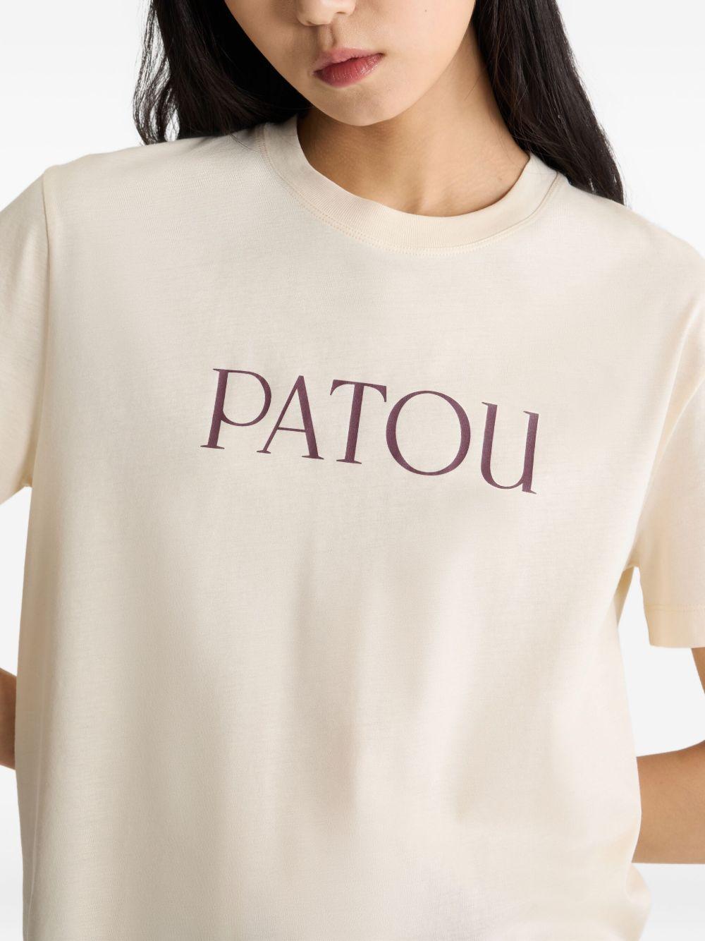Logo t-shirt in organic cotton JE0299999 097C PATOU 