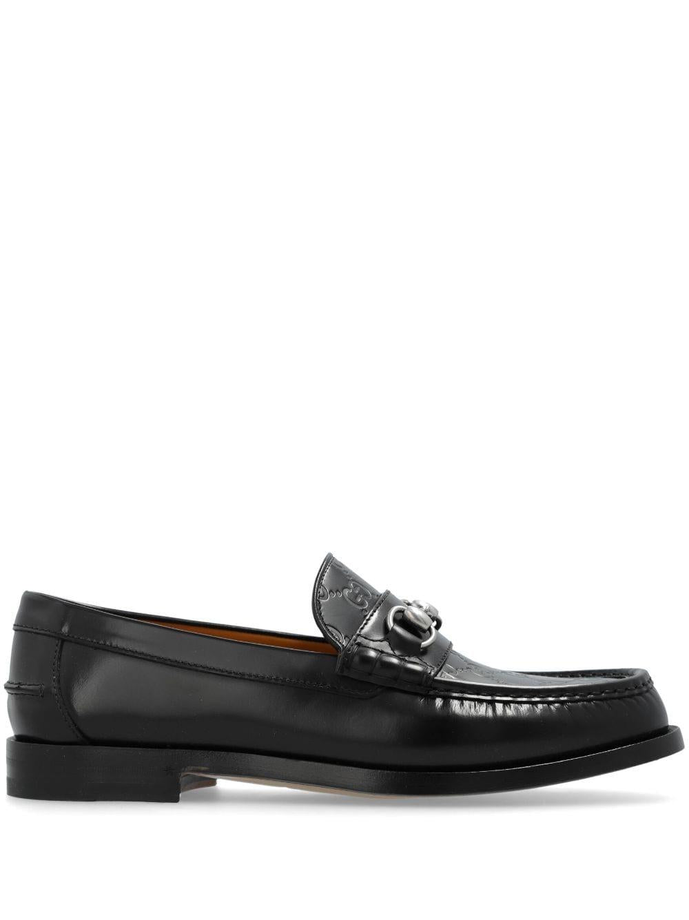 Loafer with horsebit<BR/><BR/><BR/> 786426 AADIU1000 GUCCI 