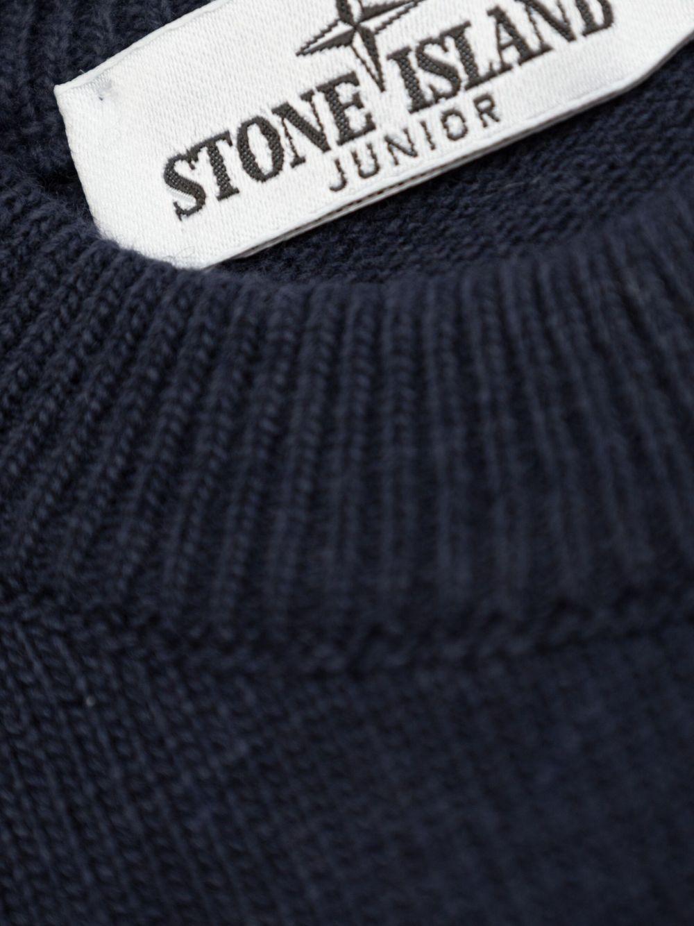 Knit crewneck jumper K2S165100002 S00M1V0020 STONE ISLAND KIDS 
