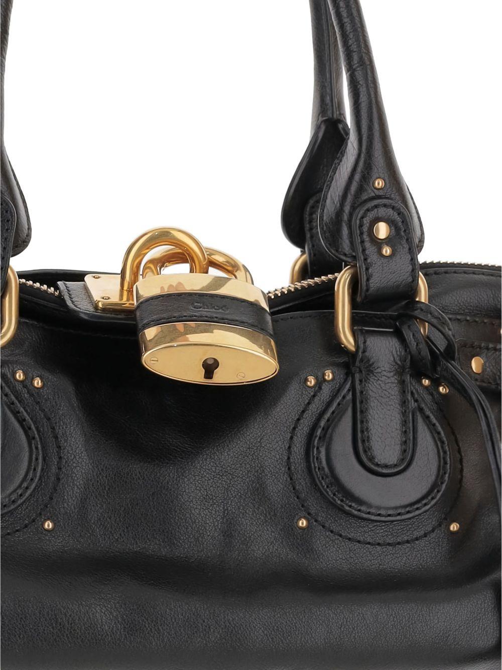 Paddington bag in grained leather CH25WS802P75 001 CHLOÉ 