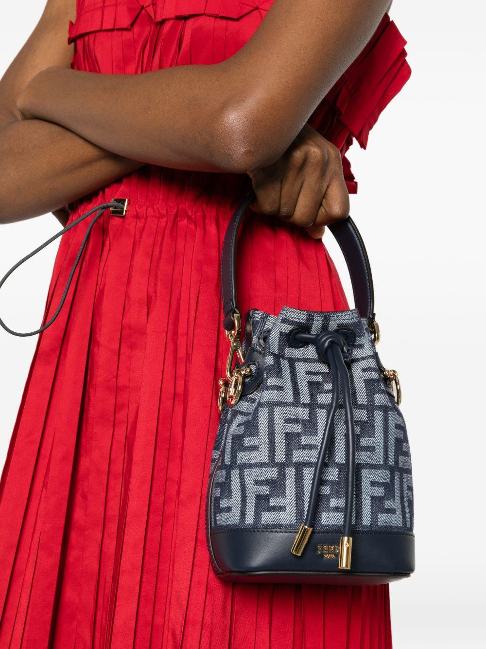 Mon Tresor mini bucket bag 8BS109 AWVAF0NAP FENDI 