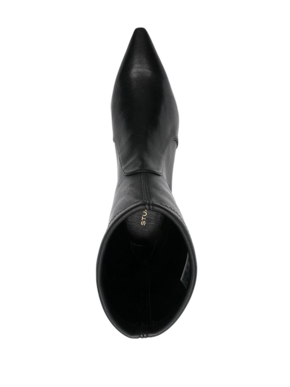 Naomi 50mm boots SJ404 BLK STUART WEITZMAN 