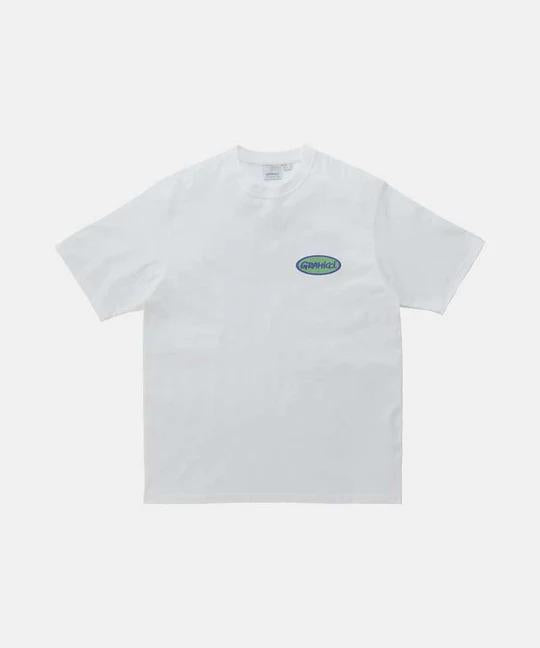 gramicci oval logo tee G4SU T077WHITE GRAMICCI 