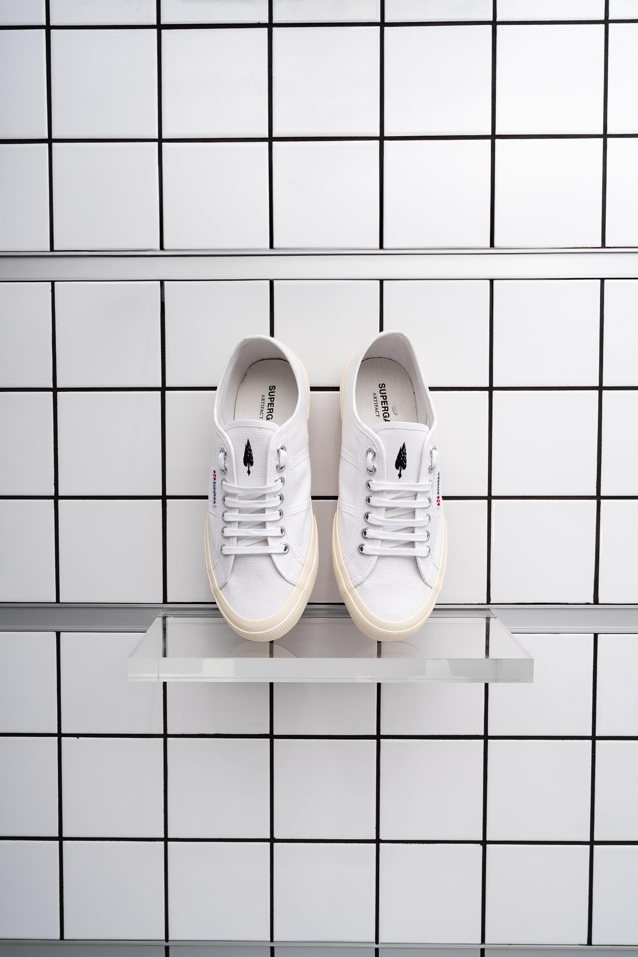 Superga x Val d'Orcia Club<BR/>Val d'Orcia Club sneakers S8161SW WHITE-OFFWHITE VAL D'ORCIA CLUB 