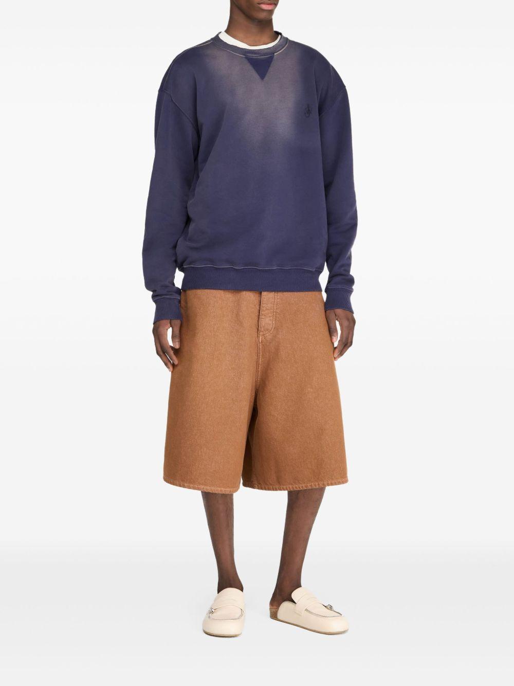Wide-leg denim shorts<BR/><BR/> DT0114 PG1756405 JW ANDERSON 