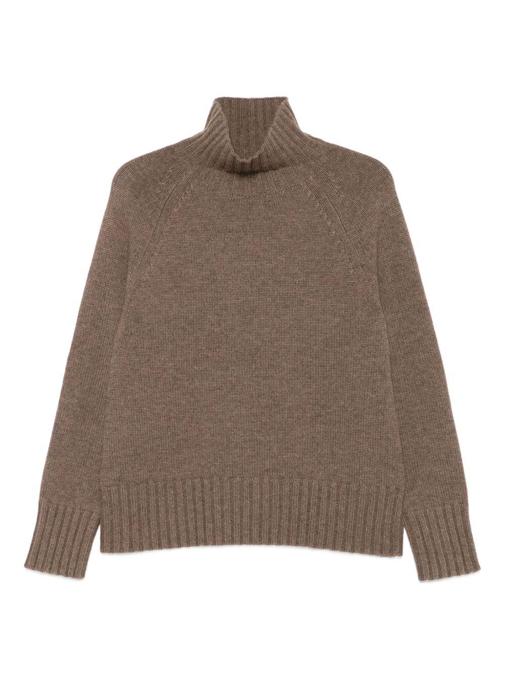 Wool and cashmere yarn polo-neck sweater 2529366053 MANTOVA003 MAX MARA S 