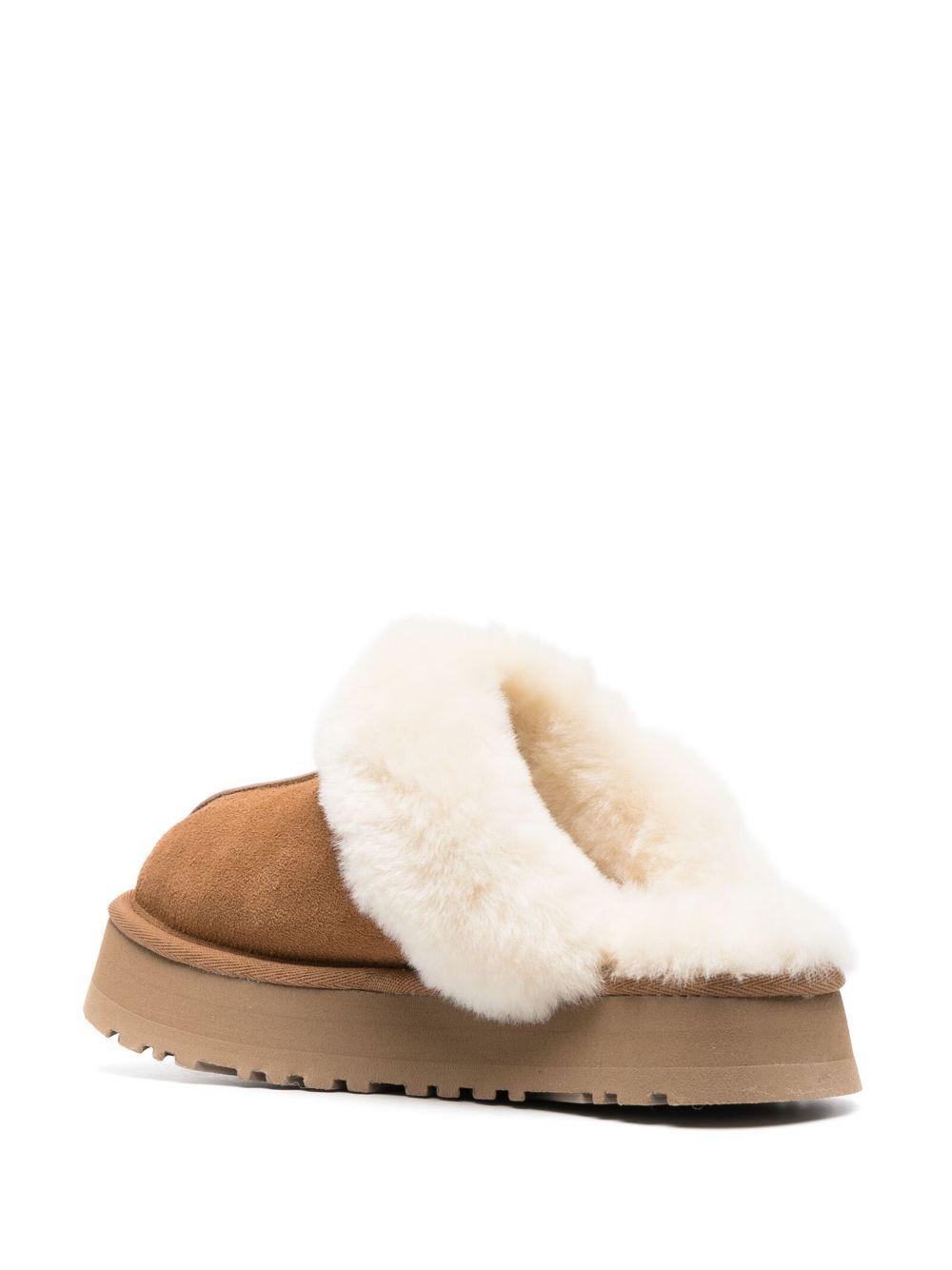 Beige suede Disquette suede slippers 1122550 CHE UGG 