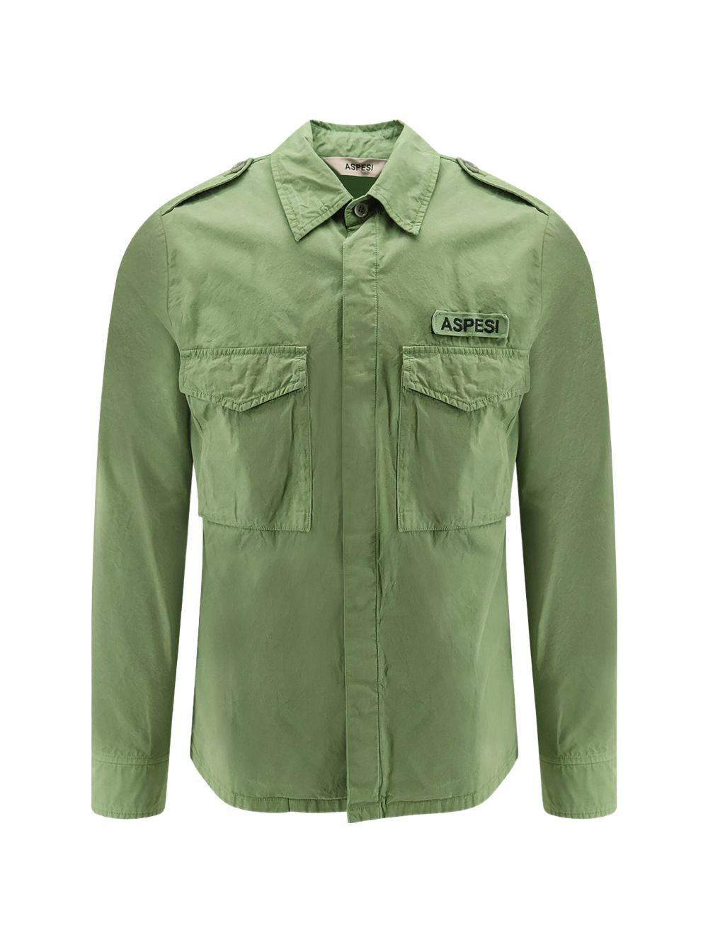 MILITARY COTTON SHIRT S6_A_CE10 G17885319 ASPESI 