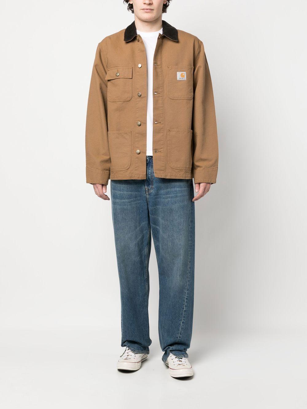 Michigan organic cotton single-breasted coat<BR/><BR/><BR/> I031519 Michigan Coat (Summer)00S.02 CARHARTT WIP 