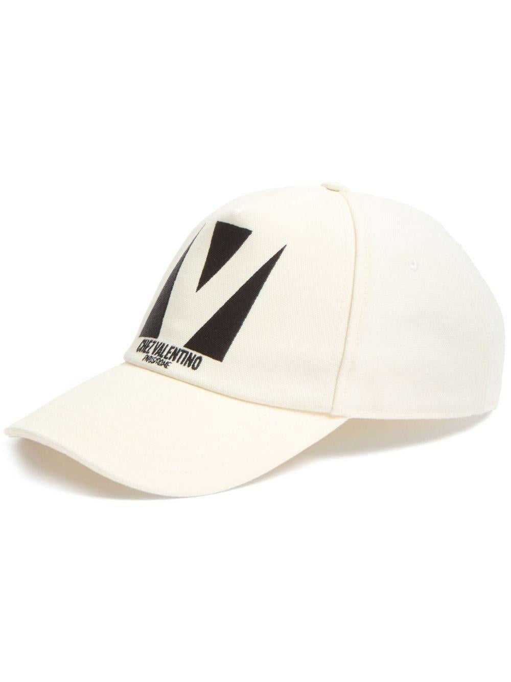 Black cotton baseball cap<BR/><BR/><BR/> 6Y2HDA41WGJ 0AN VALENTINO GARAVANI 