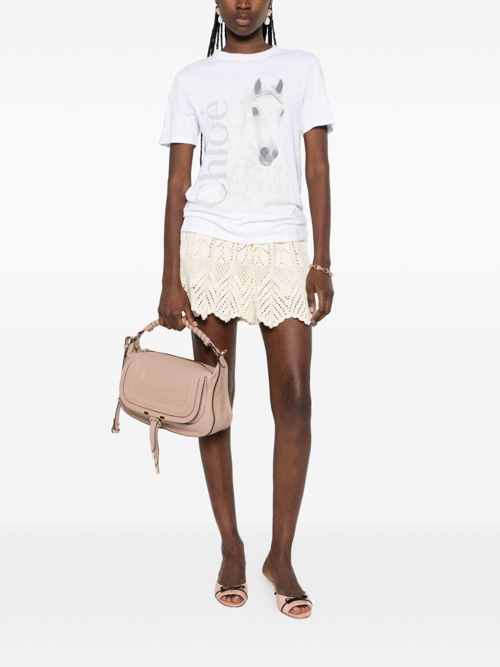 Horse-print T-shirt CH26SJH11802 101 CHLOÉ 