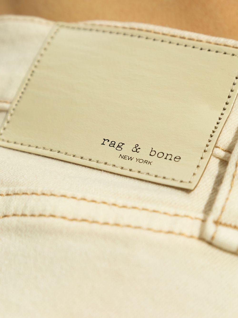 Wide leg jeans WDD24P2993BREC ECRU RAG & BONE 