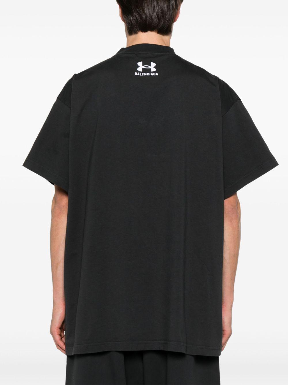 x Under Armour® logo-embroidered T-shirt<BR/><BR/><BR/> 787349 TRVB79034 BALENCIAGA 
