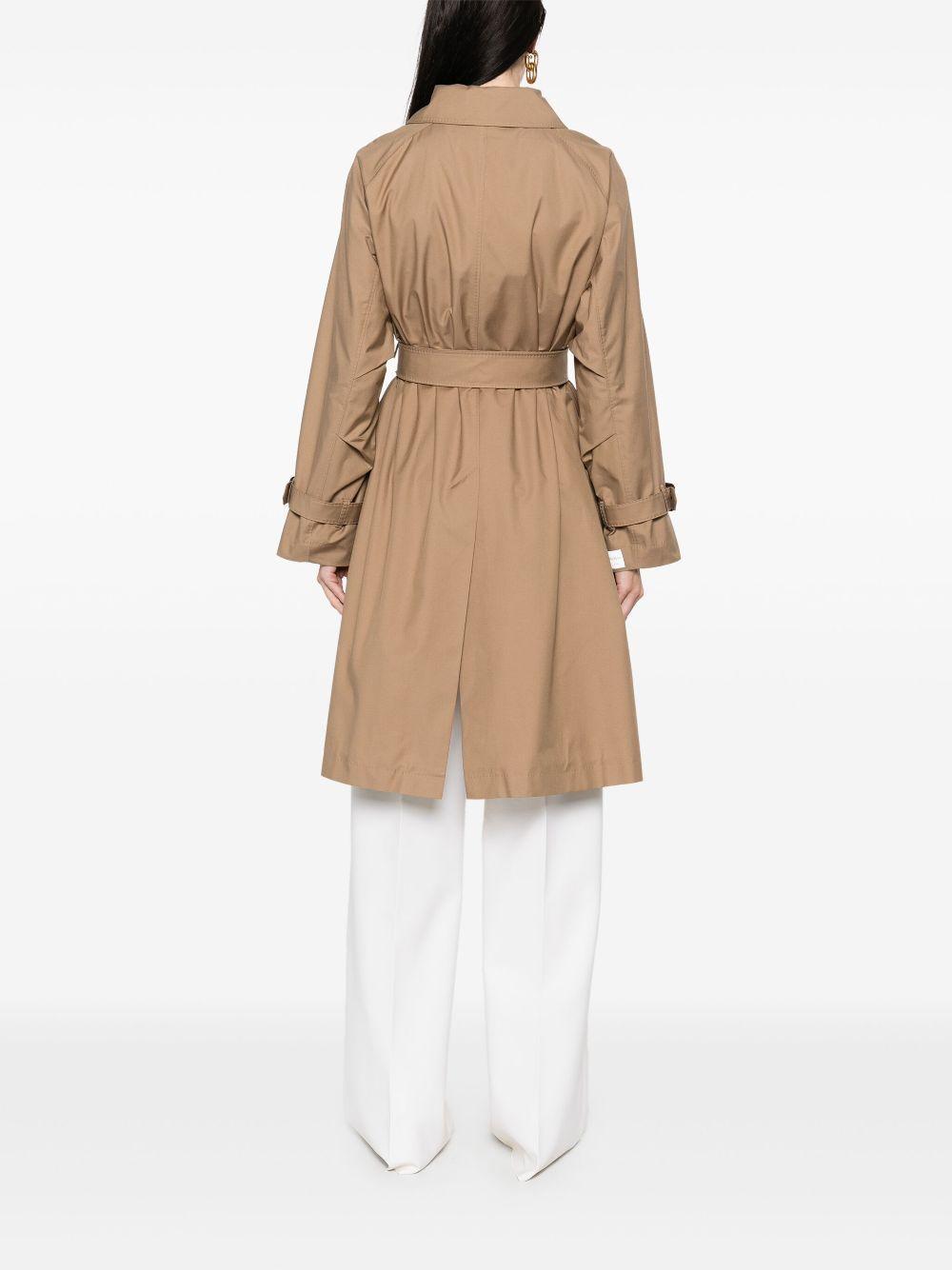 Gabardine-weave trench coat 2519021094 CTRENCH004 MAX MARA THE CUBE 