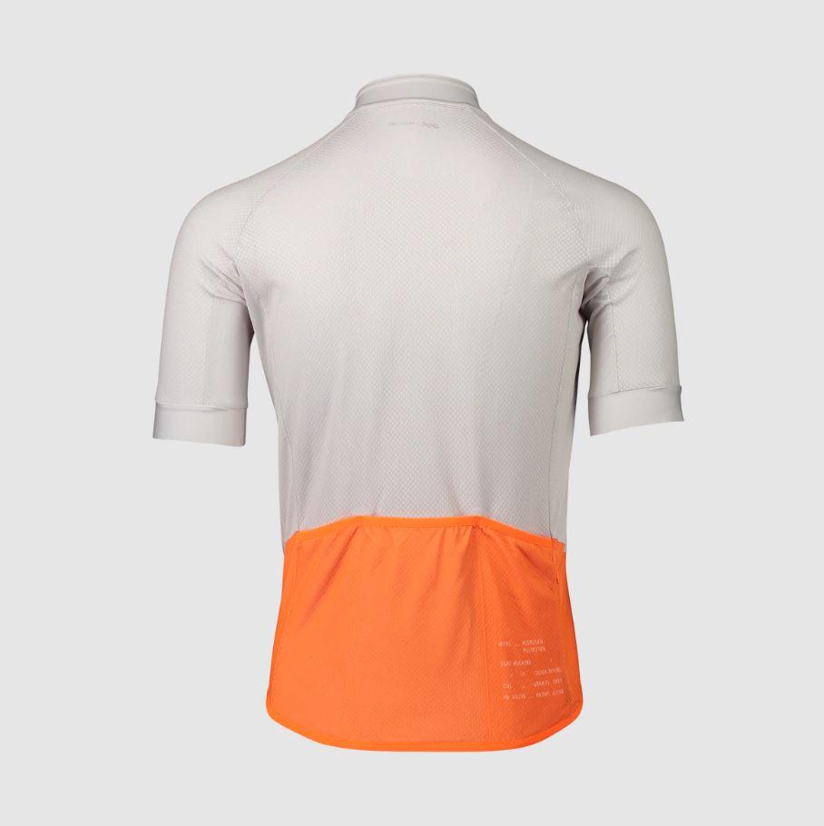 Essential ROAD jersey jacket 58135MSESSENTIALROAD GRANITEGREY/ZINKORANGE POC 