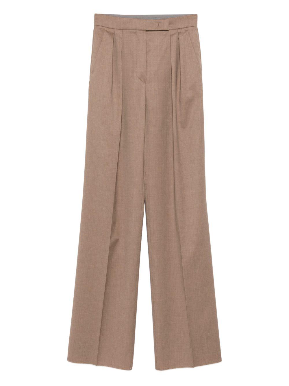 Wool twill trousers 2611131071 MXMZIMINO001 MAX MARA 