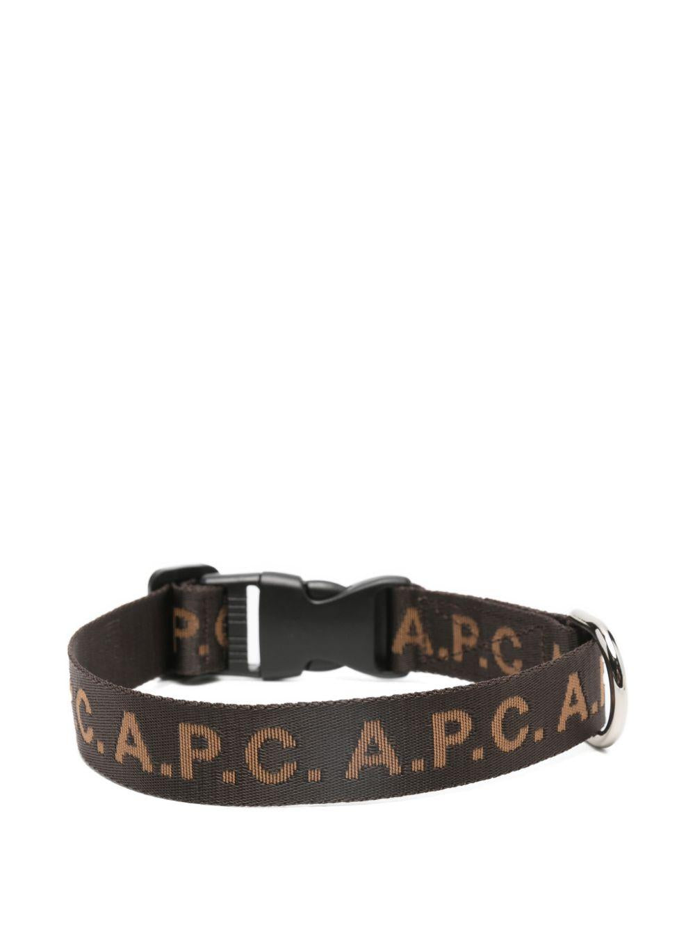 logo adjustable pet collar PAAGQ M66075CAA A.P.C. 