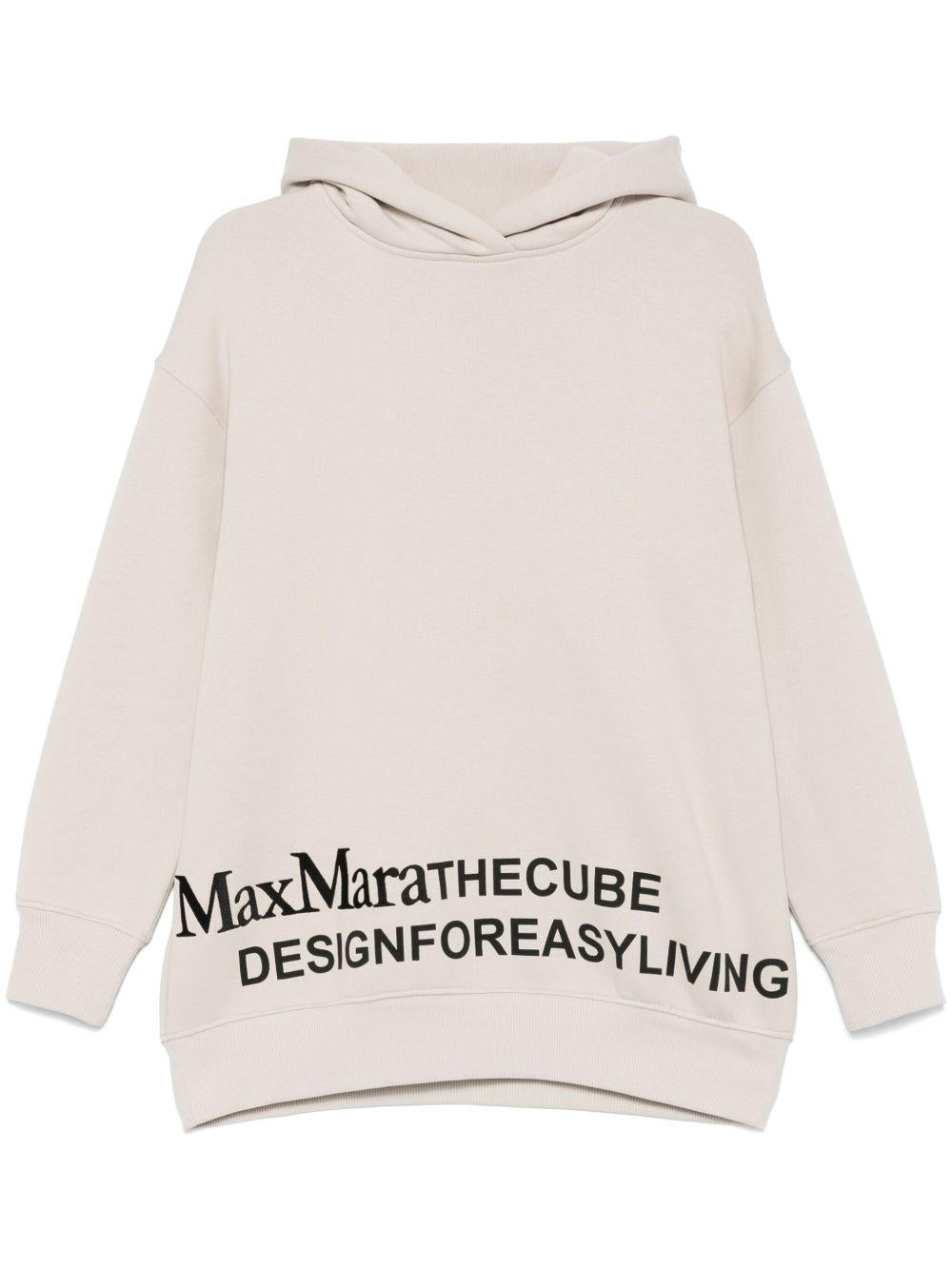 Logo hoodie 2519921021 FELPA004 S MAX MARA 