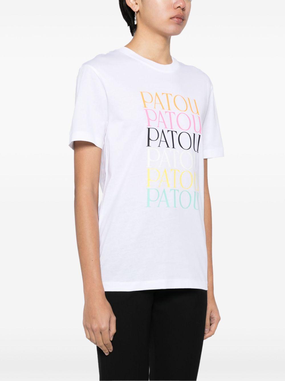 Patou Patou organic-cotton T-shirt<BR/><BR/><BR/> JE1129999 001W PATOU 