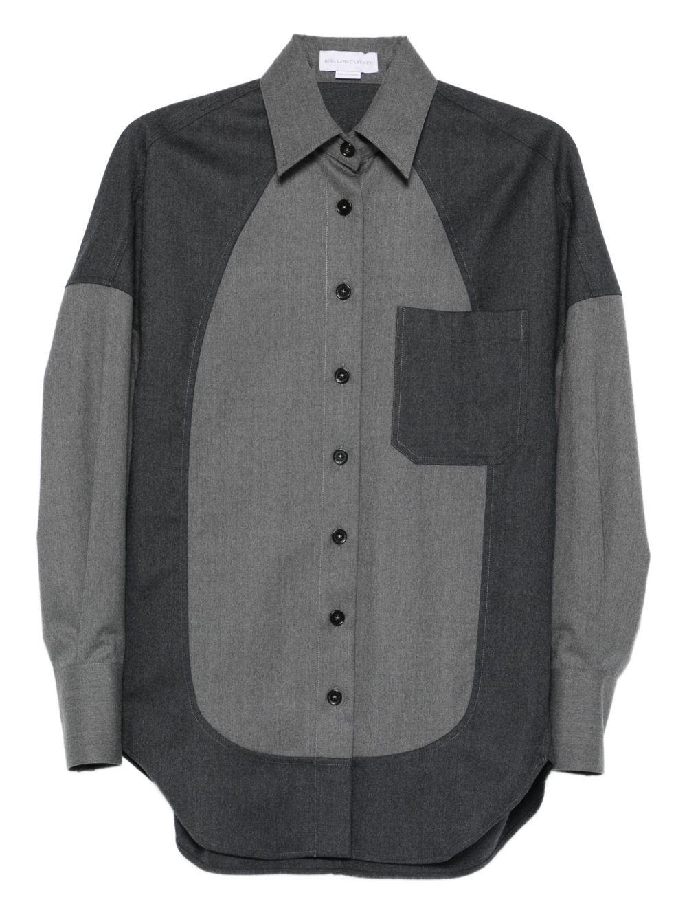 Panelled Oversized Shirt 620159 3CU7031230 STELLA McCARTNEY 