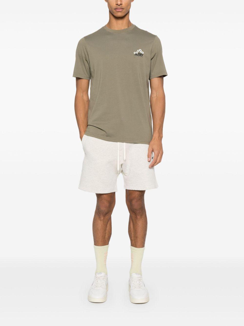 Logo-print shorts<BR/><BR/><BR/> SHPM A5JM AUTRY 