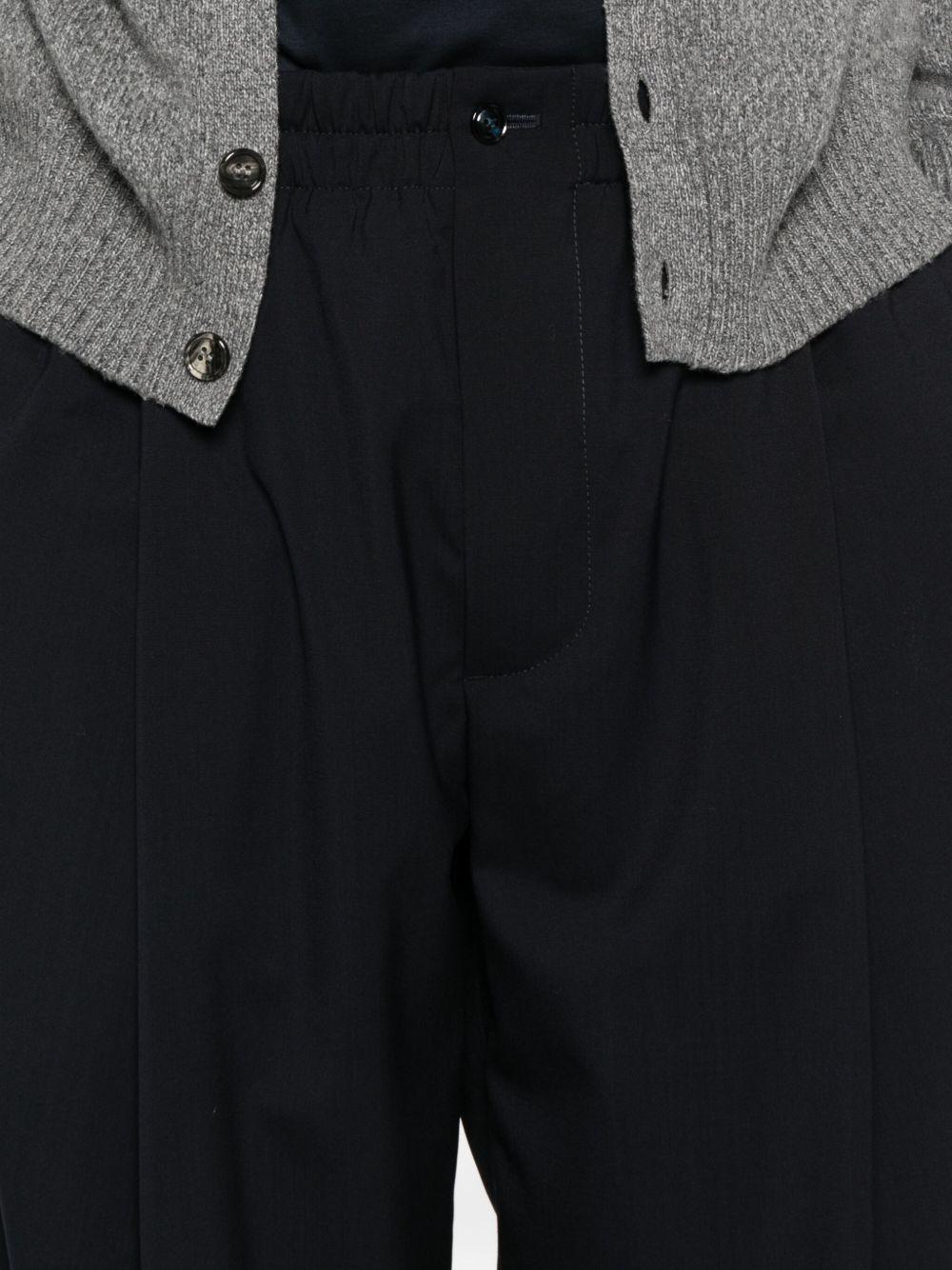 Lightweight wool trousers with one pleat GM002253 TE17862UB109 GIORGIO ARMANI 