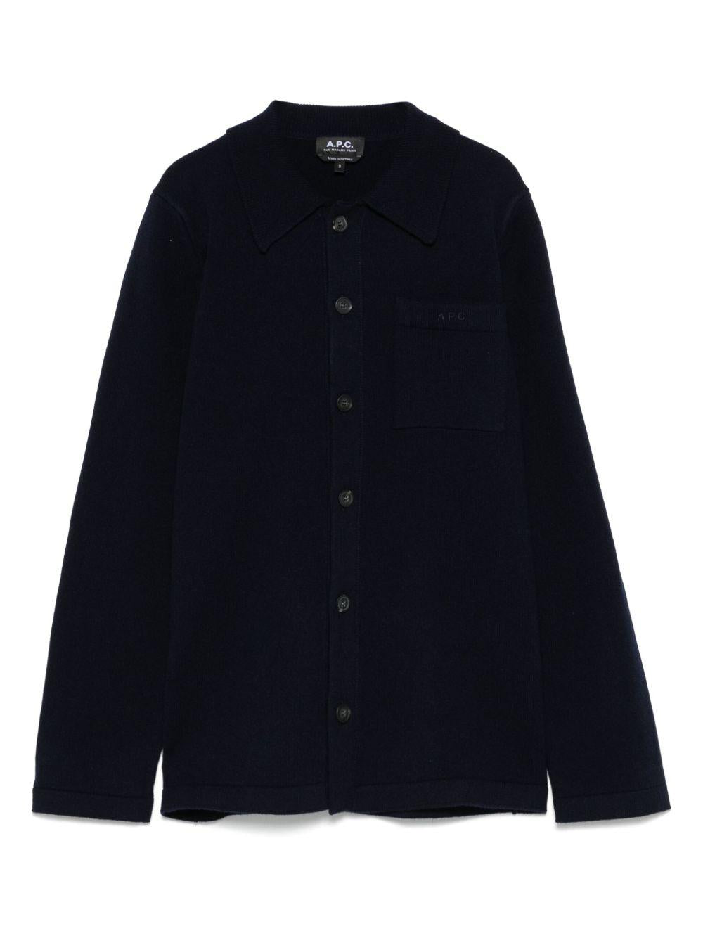 Wool cardigan<BR/><BR/> WOASB M03237IAK A.P.C. 
