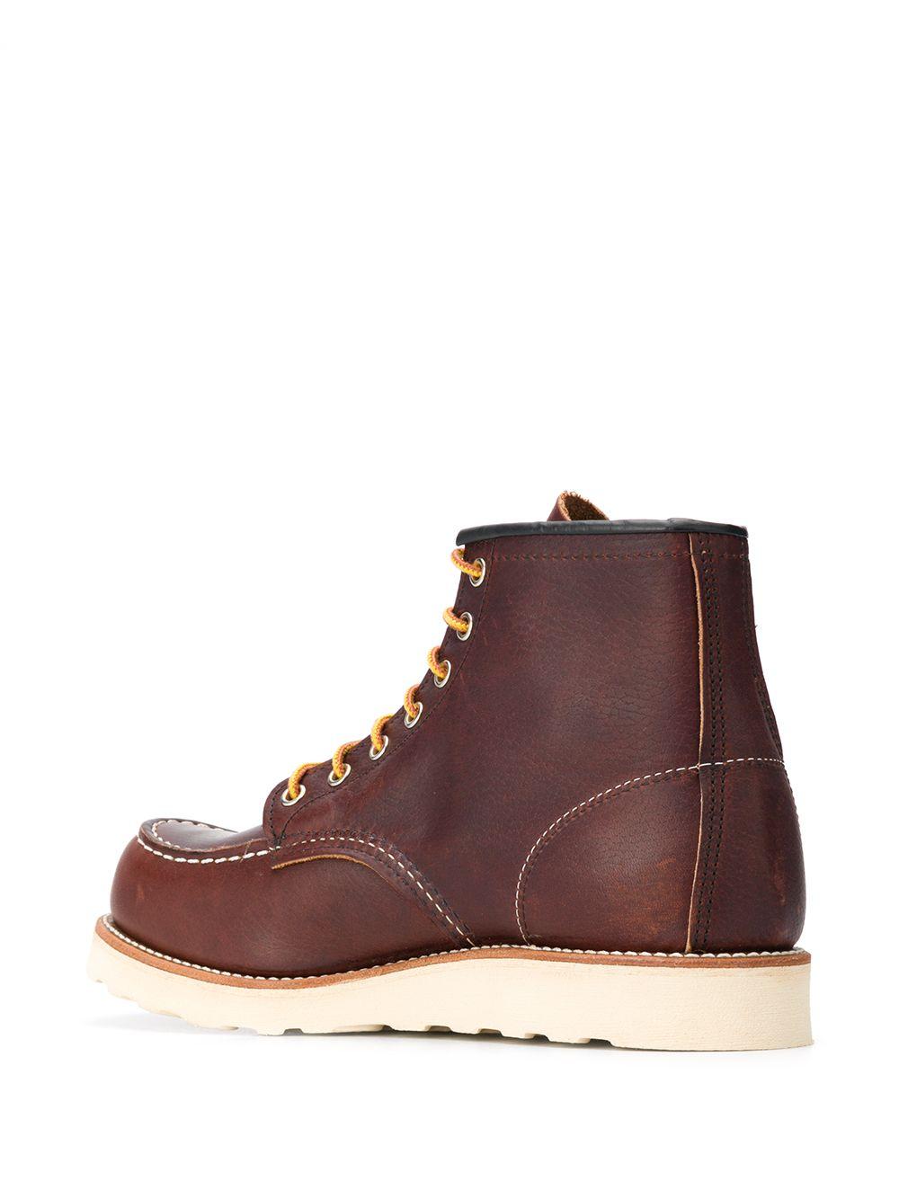 Classic Moc lace-up boots<BR/><BR/><BR/> 08138  RED WING 