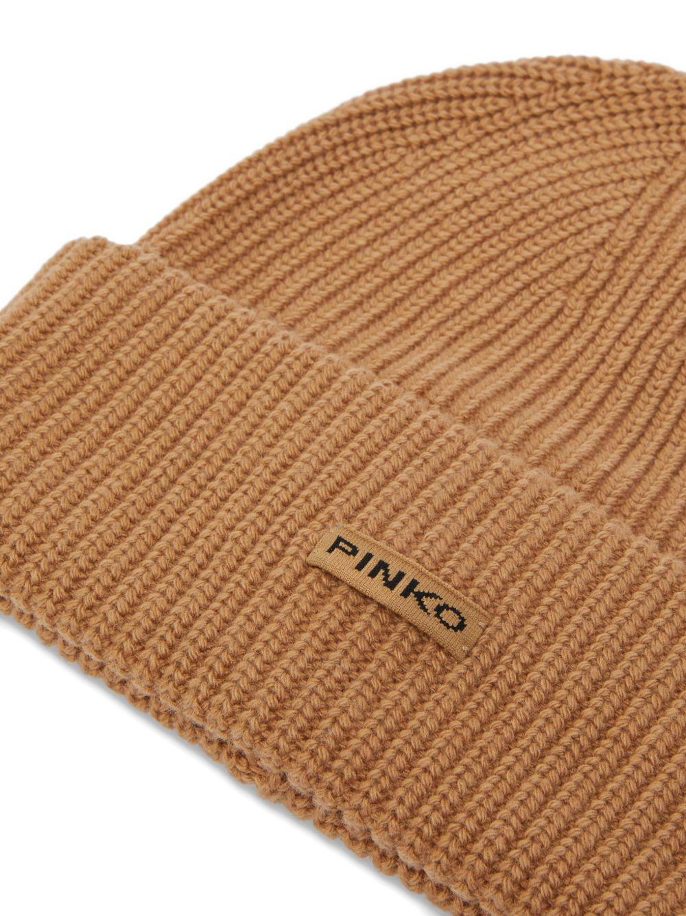 Logo patch beanie 105993 A2Z4D23 PINKO 