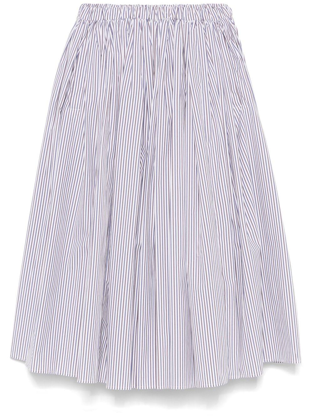Midi stripes skirt 21X000 16QHF0UB0 PRADA 